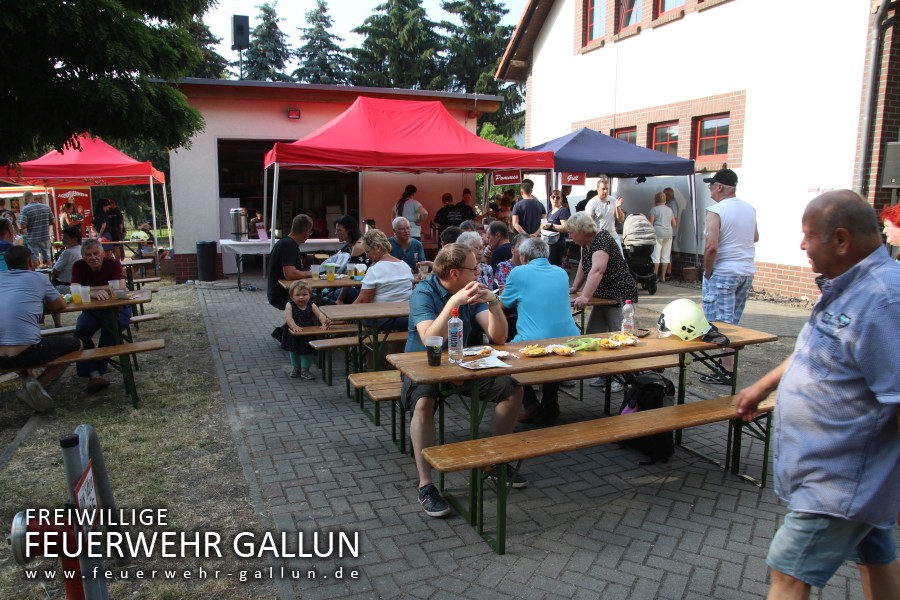 Feuerwehrfest zu unserem Jubiläum